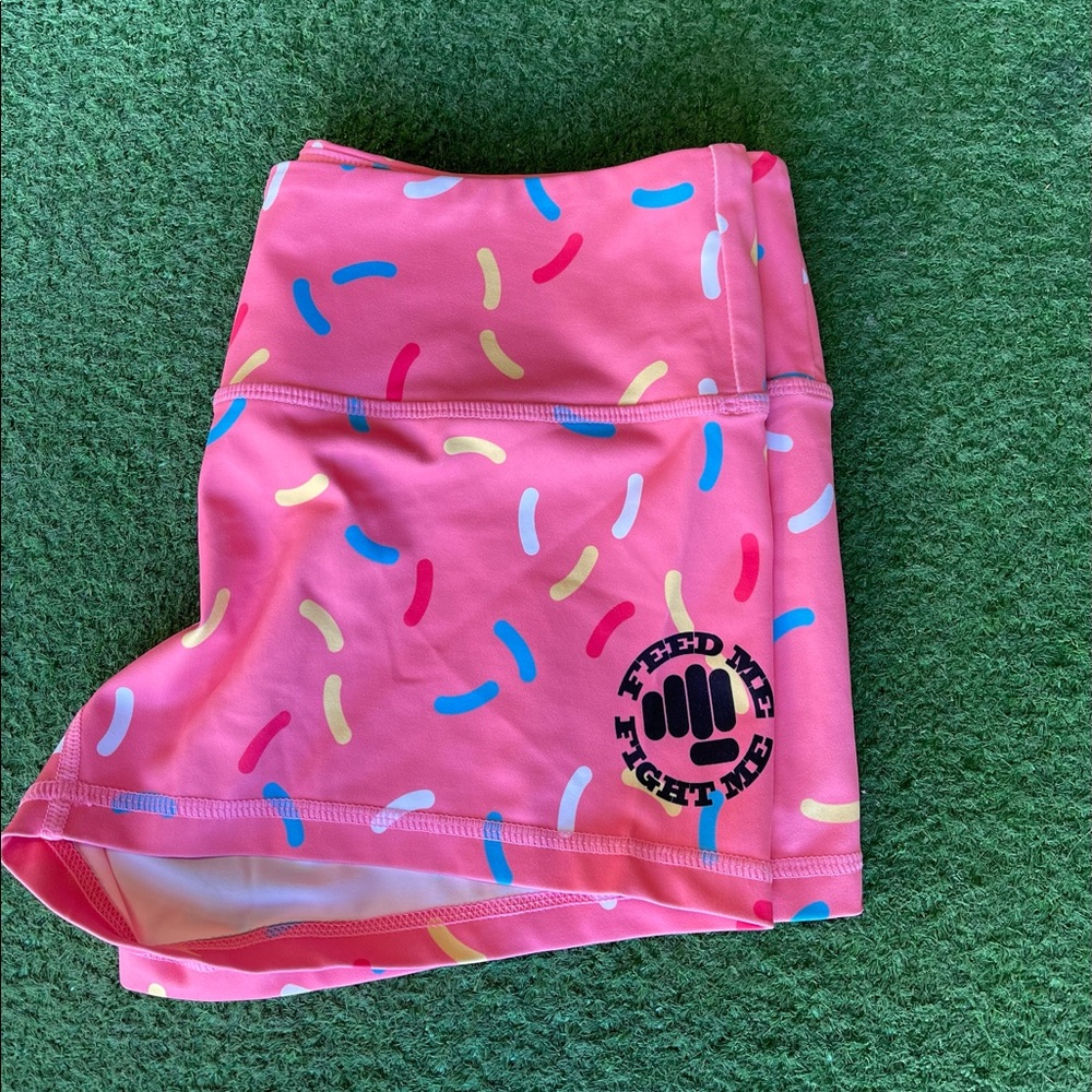 Feed Me Fight Me: Donut Sprinkle Booty Shorts